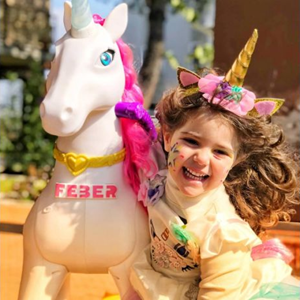 اسباب بازی یونیکورن سواری Feber My Lovely Unicorn 12V Ride On_اسباب بازی